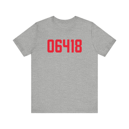 06418 Derby Connecticut Zip Code Short Sleeve T-Shirt