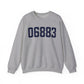 06883 Weston Connecticut Zip Code Unisex Heavy Blend™ Crewneck Sweatshirt