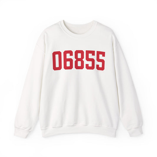 06855 Norwalk Connecticut Zip Code Unisex Heavy Blend™ Crewneck Sweatshirt