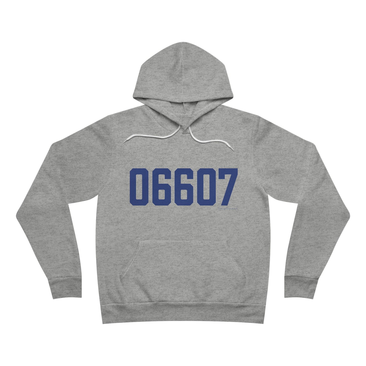06607 Bridgeport Connecticut Zip Code Unisex Sponge Fleece Pullover Hoodie Sweatshirt