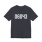 06043 Bolton CT Zip Code Unisex Jersey Short Sleeve T-Shirt