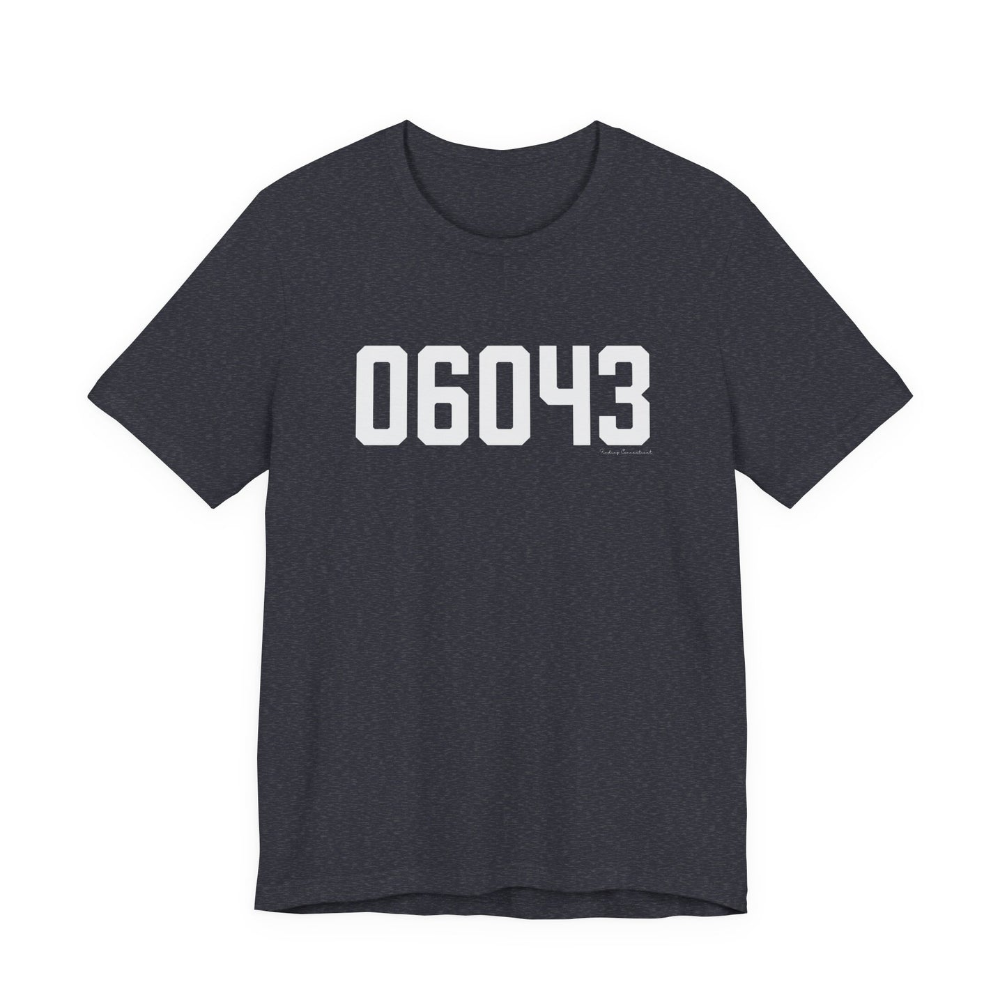 06043 Bolton CT Zip Code Unisex Jersey Short Sleeve T-Shirt