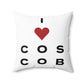 Cos Cob Vision Spun Polyester Square Pillow
