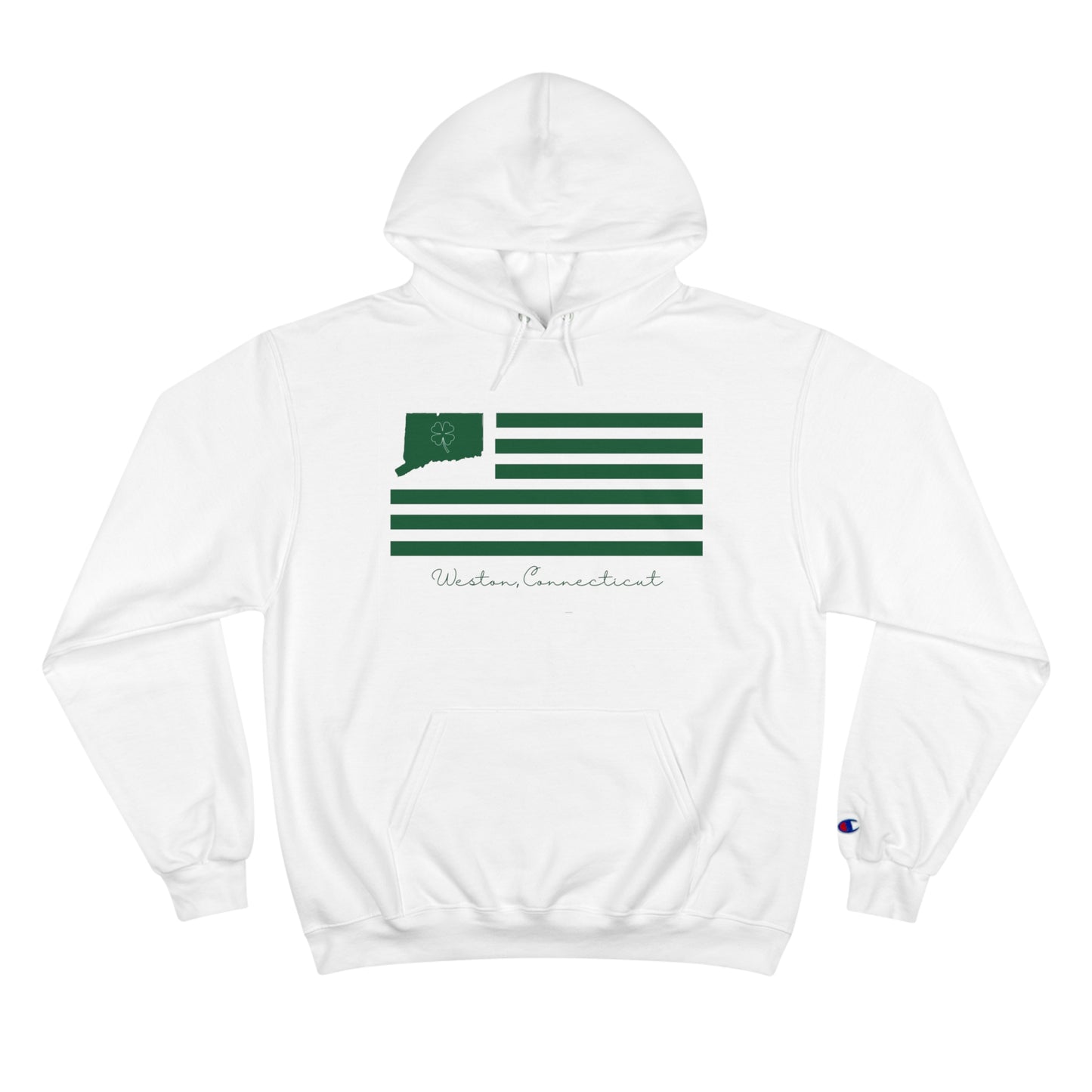 Weston Connecticut St. Patrick’s Day Flag Champion Hoodie