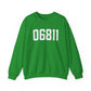 06811 Danbury CT Zip Code Heavy Blend™ Crewneck Sweatshirt