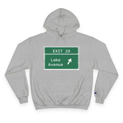 Vintage Merritt Parkway Exit 29 Sign Champion Hoodie