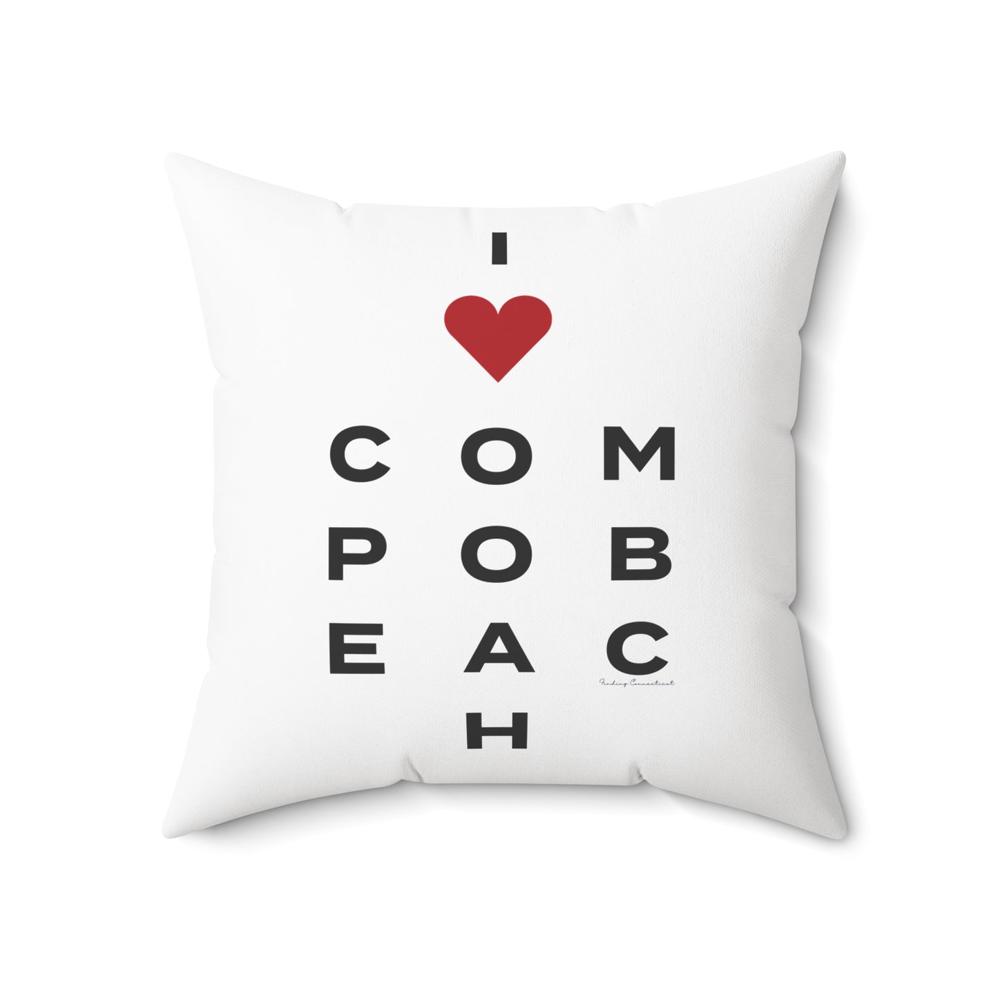 Compo Beach Vision Spun Polyester Square Pillow