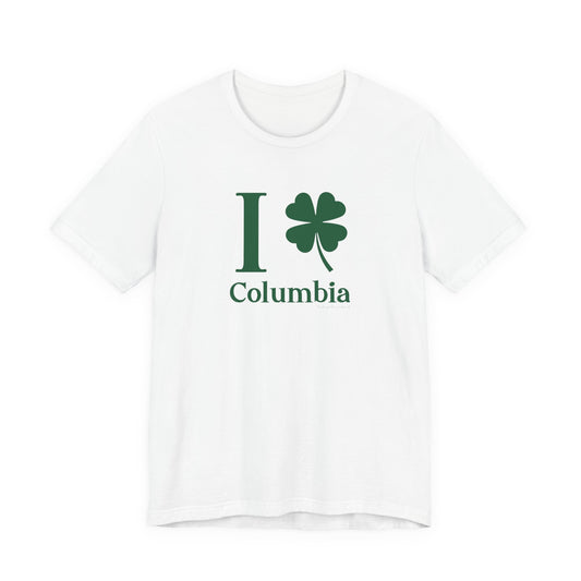 I Clover Columbia Unisex Jersey Short Sleeve T-Shirt