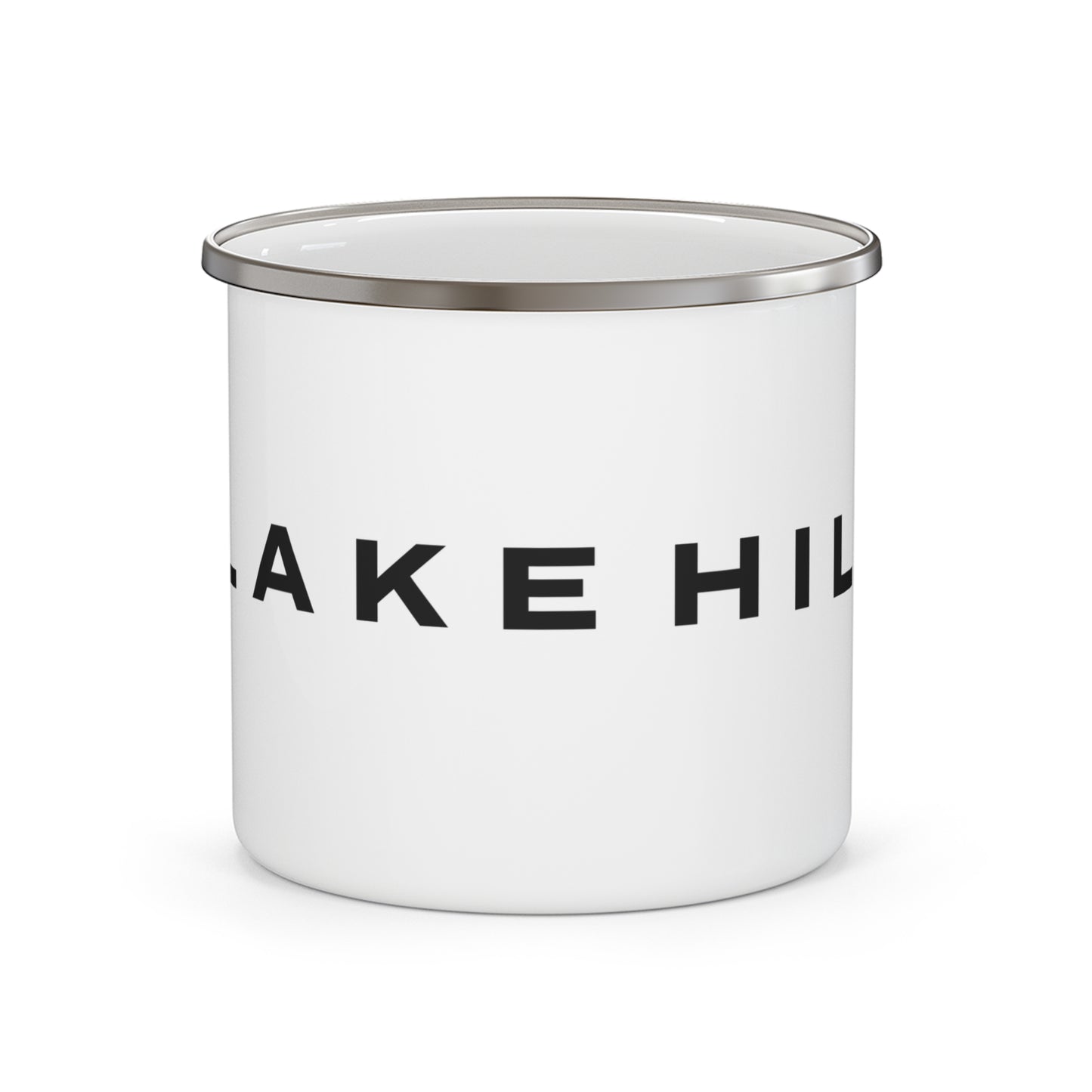 Lake Hills Vision Enamel Camping Mug