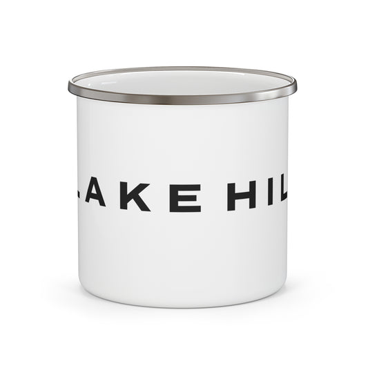 Lake Hills Vision Enamel Camping Mug