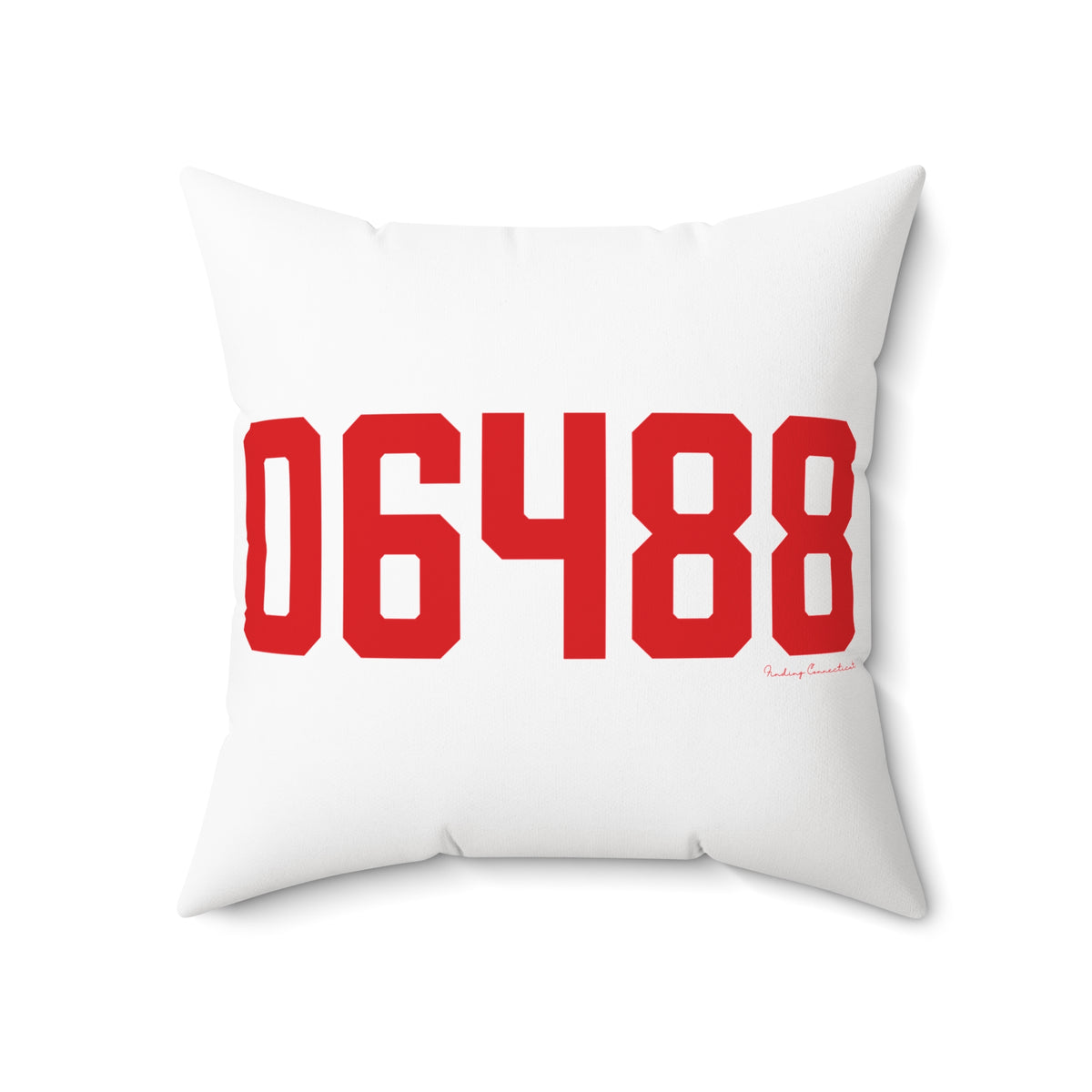 06488 Southbury Connecticut Zip Code Polyester Square Pillow