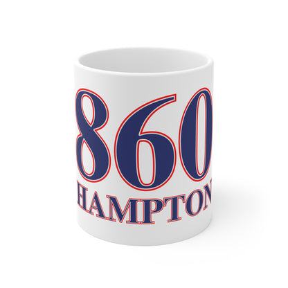 860 Hampton Red, White & Blue Mug 11oz