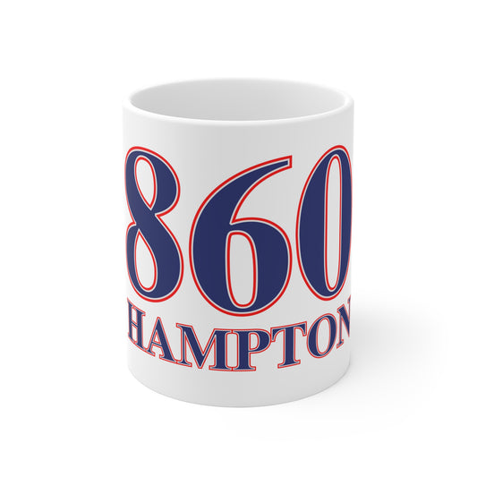 860 Hampton Red, White & Blue Mug 11oz