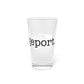 I Heart Bridgeport. Pint Glass, 16oz