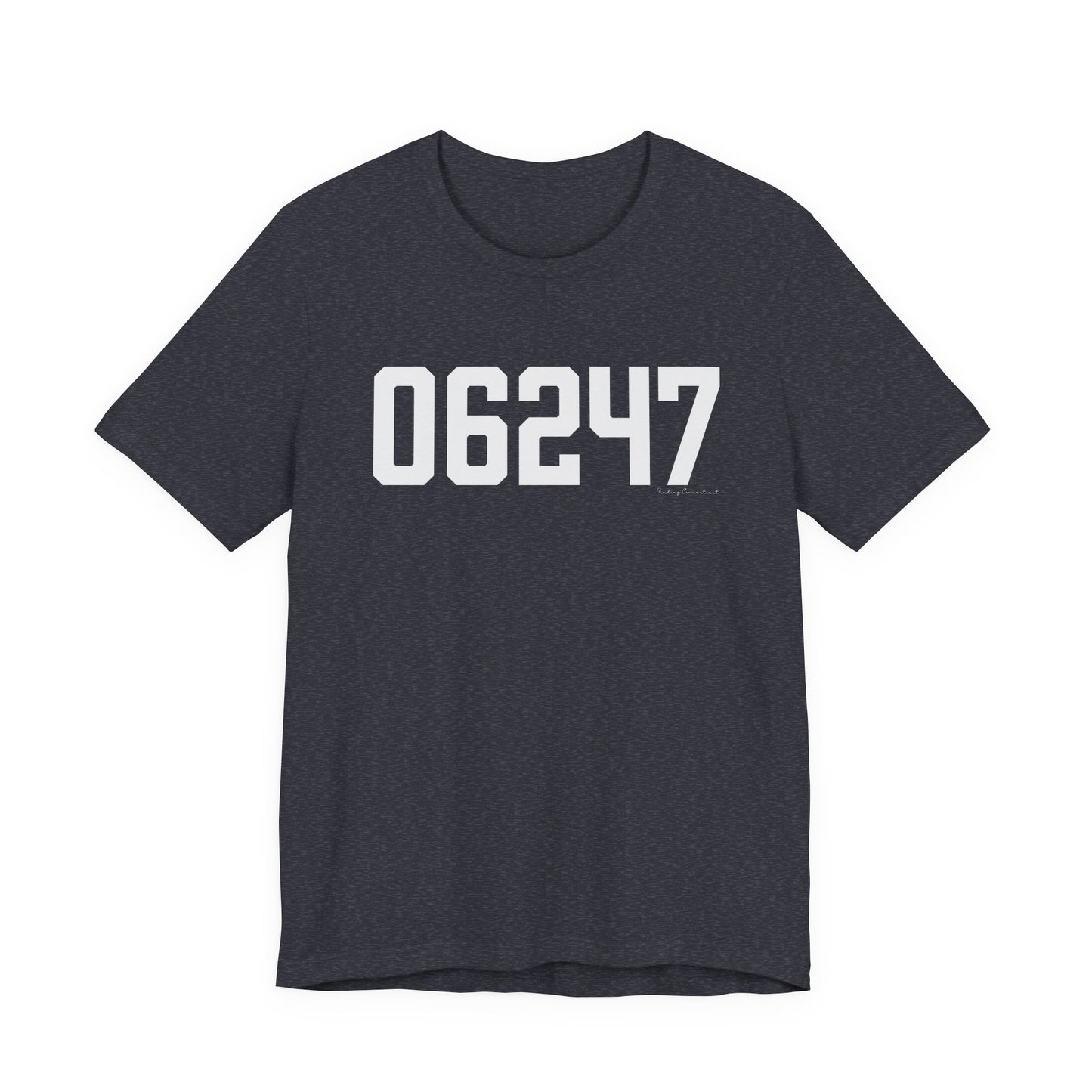 06247 Hampton CT Zip Code Unisex Jersey Short Sleeve T-Shirt