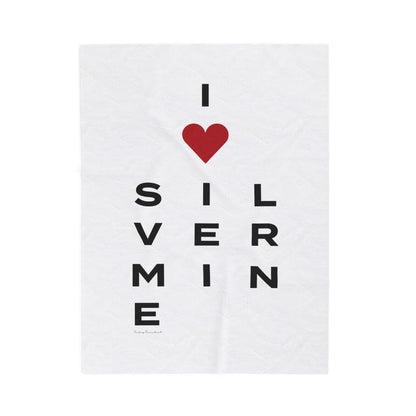 Silvermine Vision Velveteen Plush Blanket