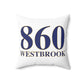 860 Westbrook Spun Polyester Square Pillow