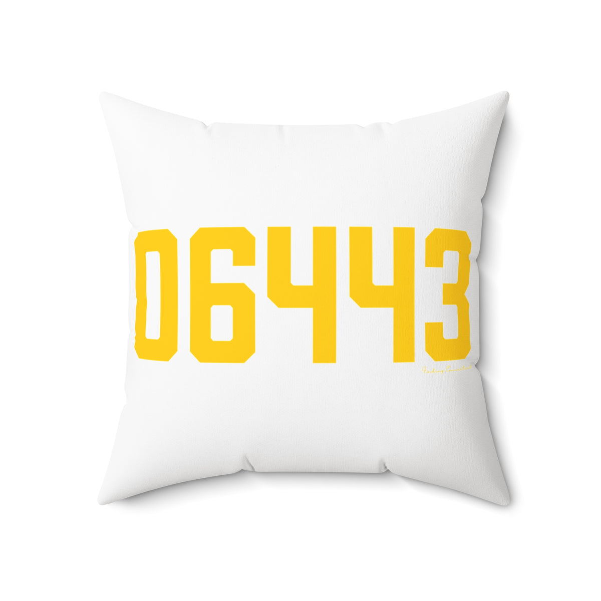 06443 Madison Connecticut Zip Code  Polyester Square Pillow