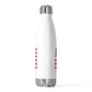 New Fairfield Connecticut Flag 20oz Insulated Bottle