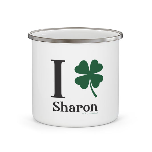 I Clover Sharon Enamel Camping Mug