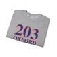 203 Oxford Red White & Blue Unisex Heavy Blend™ Crewneck Sweatshirt