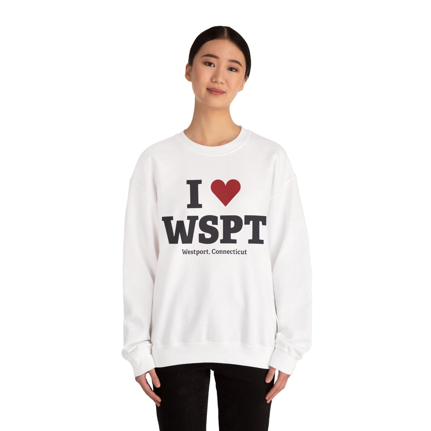 I Heart WSPT Unisex Heavy Blend™ Crewneck Sweatshirt