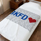 Brookfield Love Velveteen Plush Blanket