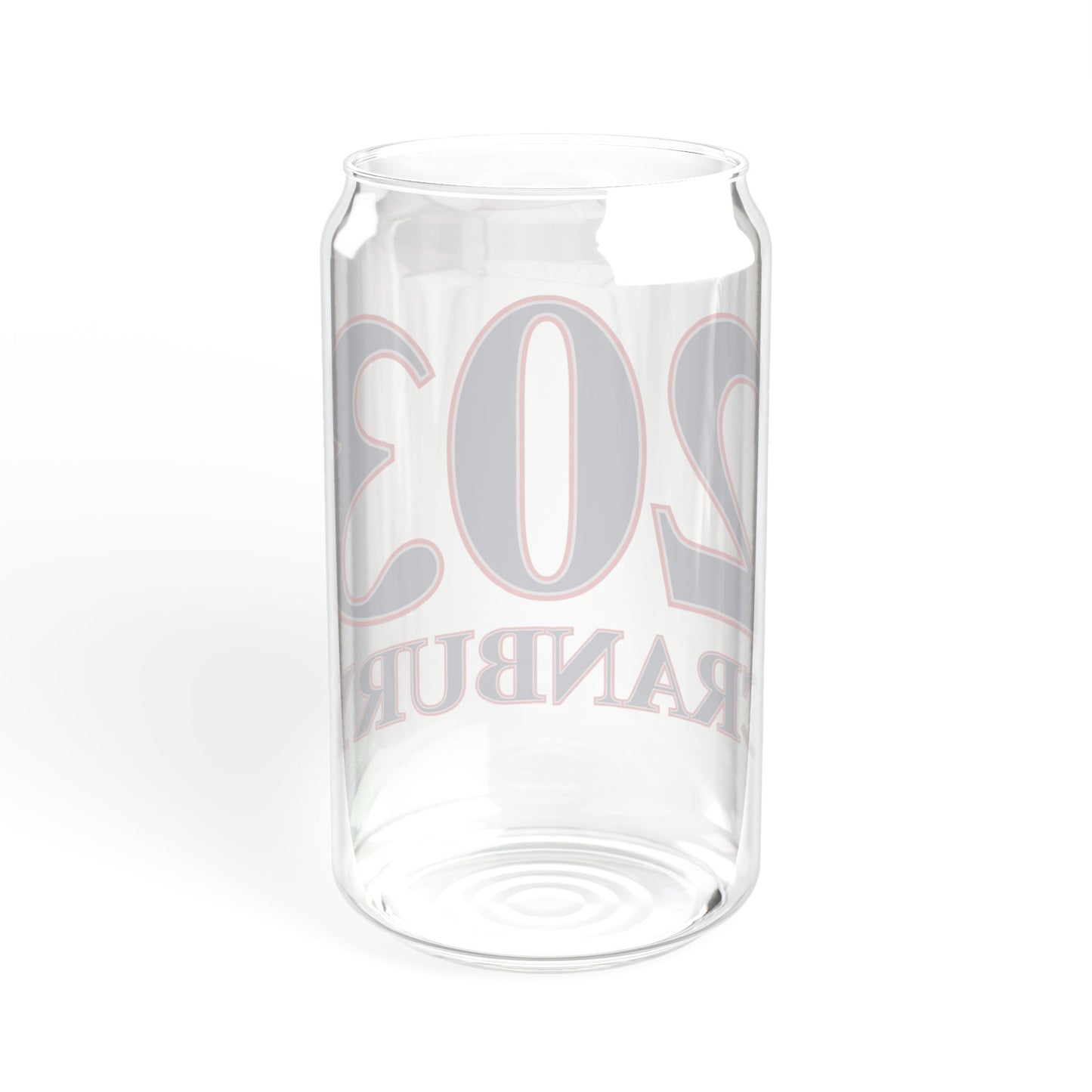 203 Cranbury Red, White & Blue Sipper Glass, 16oz