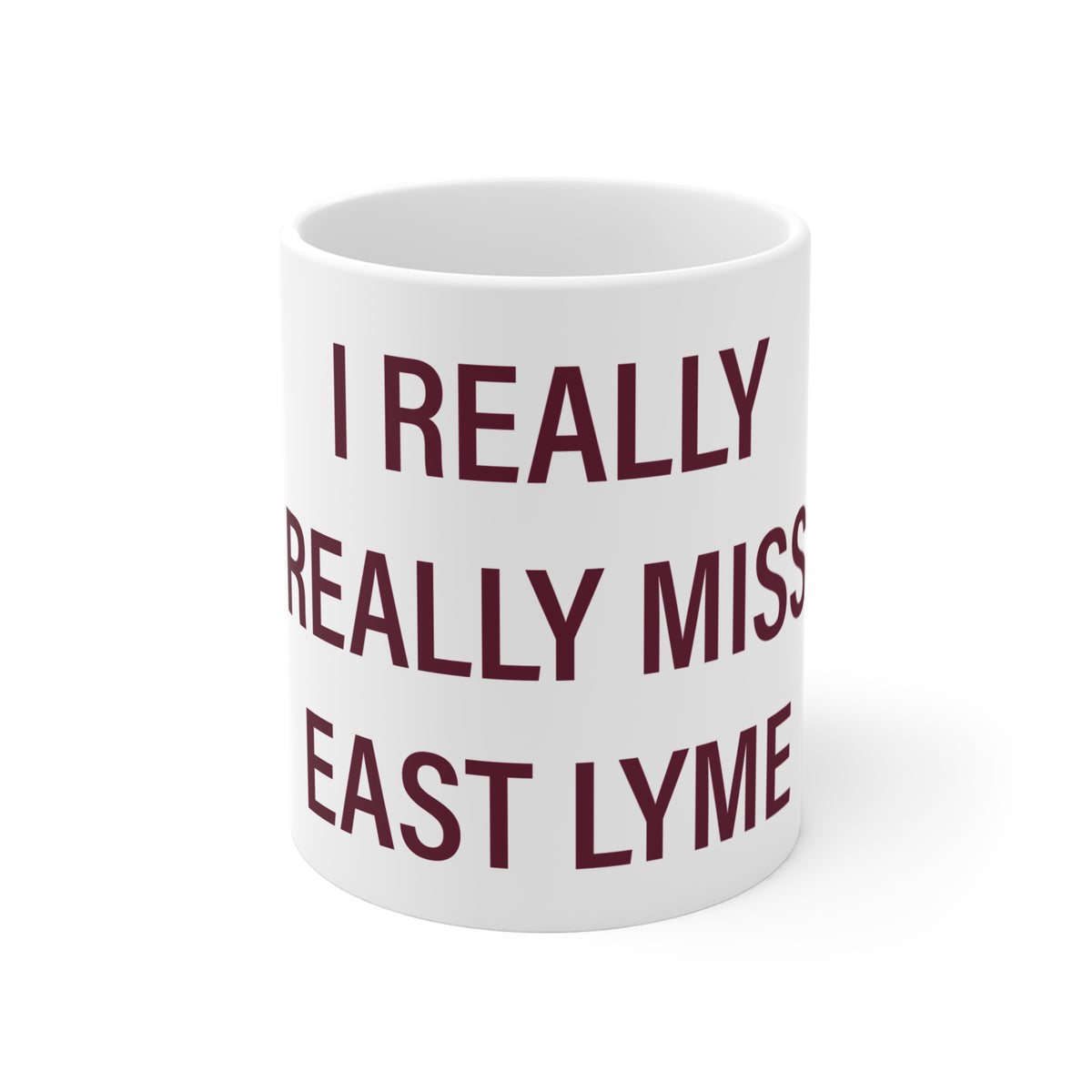 I Really Really Miss East Lyme Connecticut Mug 11oz