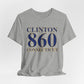 Clinton 860 Connecticut Unisex Jersey Short Sleeve Tee