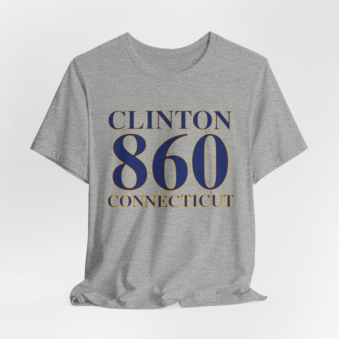 Clinton 860 Connecticut Unisex Jersey Short Sleeve Tee