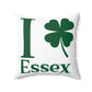 I Clover Essex Spun Polyester Square Pillow
