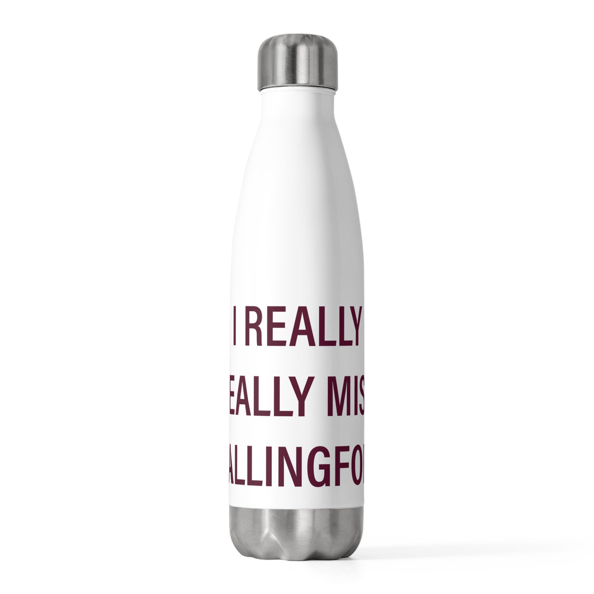 I Really Really Miss Wallingford 20 oz Insulated Bottle