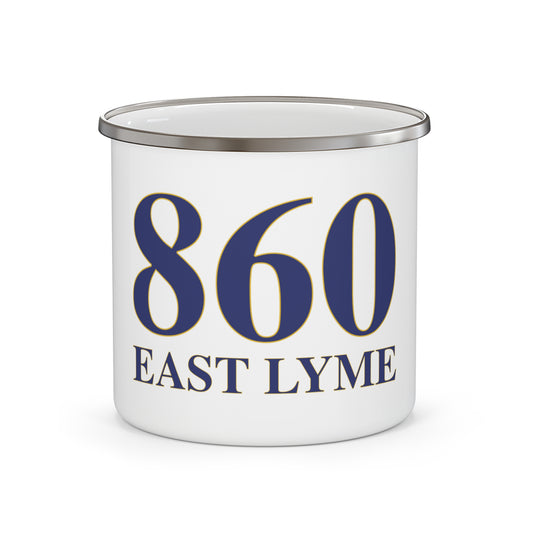 860 East Lyme Enamel Camping Mug