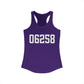 06258 Pomfret CT Zip Code Women's Ideal Racerback Tank Top