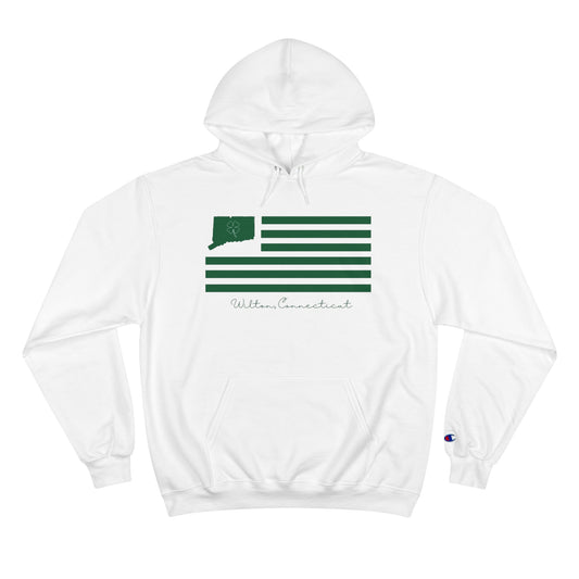 Wilton Connecticut St. Patrick's Day Flag Champion Hoodie