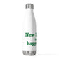 New Milford is My Happy Place 20 oz Insulated Bottle