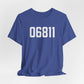 06811 Danbury CT Zip Code Unisex Jersey Short Sleeve T-Shirt