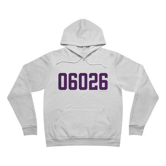 06026 East Granby Connecticut Zip Code Unisex Sponge Fleece Pullover Hoodie