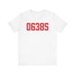 06385 Waterford Connecticut Zip Code Unisex Jersey Short Sleeve T-Shirt