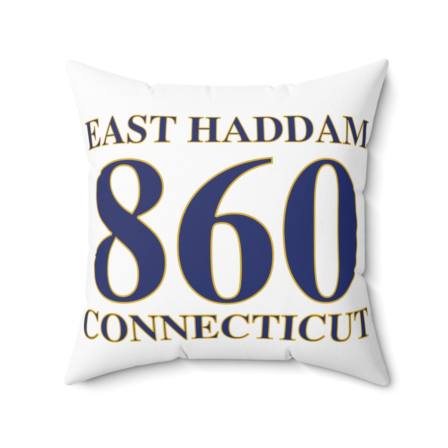 East Haddam 860 Connecticut Spun Polyester Square Pillow