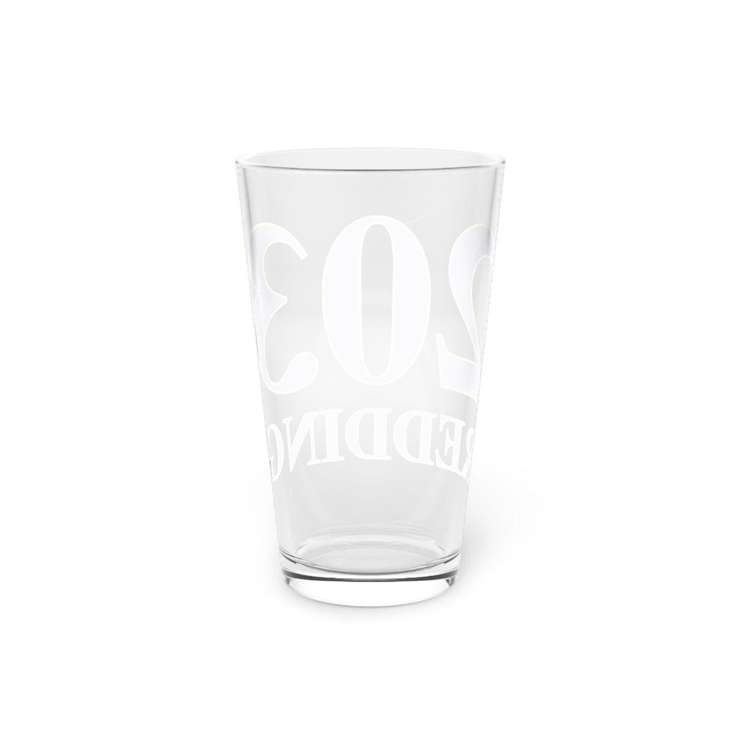 203 Redding Pint Glass, 16oz