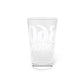 860 Union Red, White & Blue  Pint Glass, 16oz
