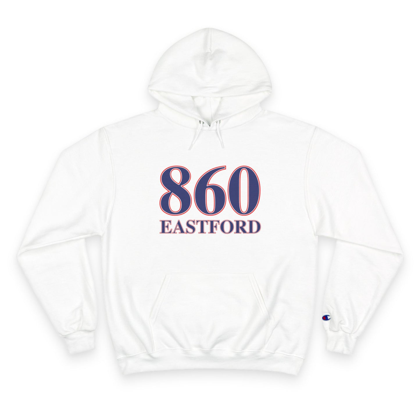 860 Eastford Red White & Blue Champion Hoodie
