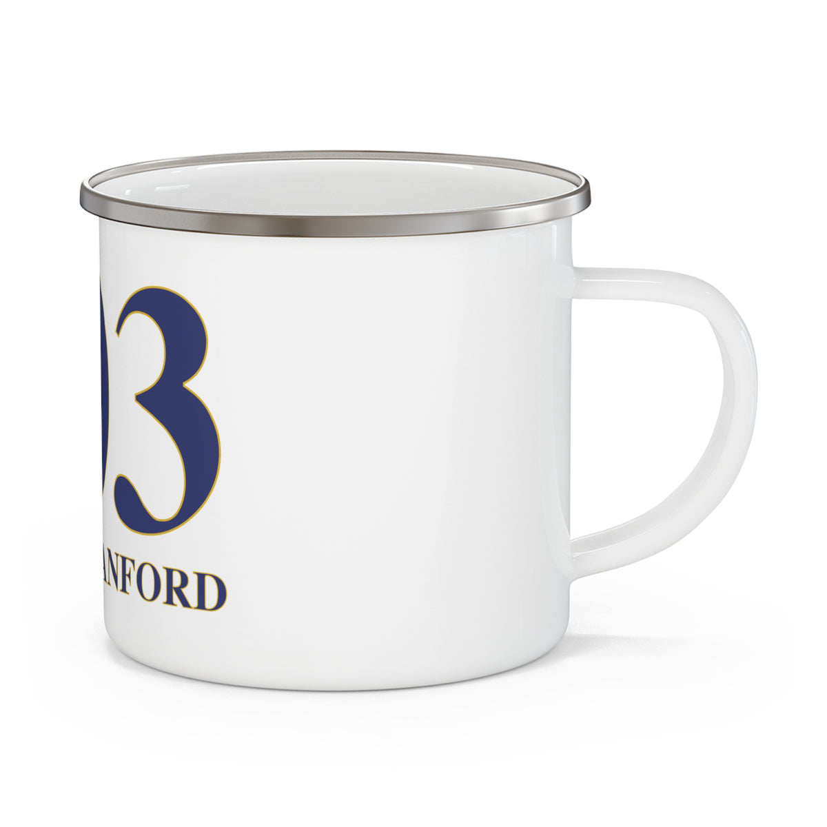 203 North Branford Enamel Camping Mug