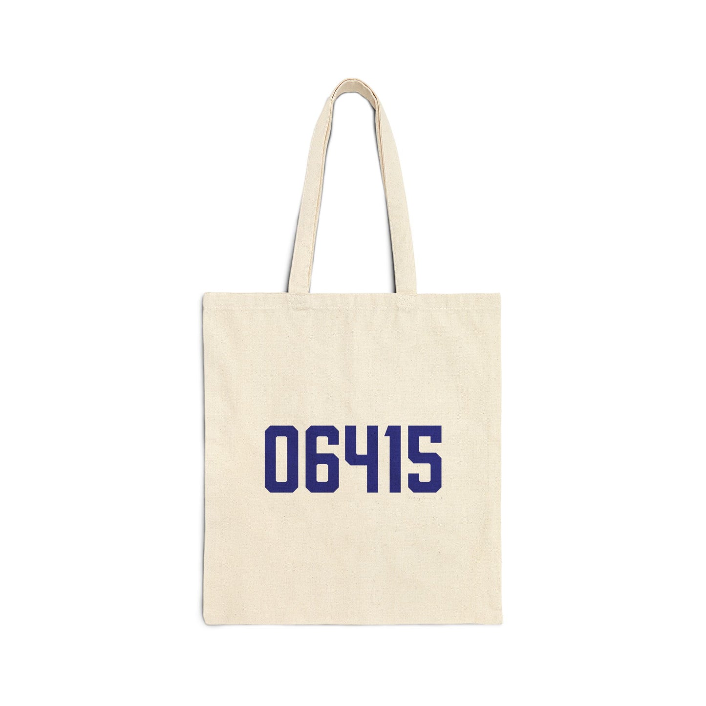 06415 Colchester Connecticut Zip Code  Cotton Canvas Tote Bag