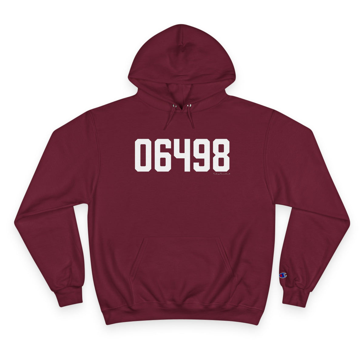 06498 Westbrook CT Zip Code Champion Hoodie