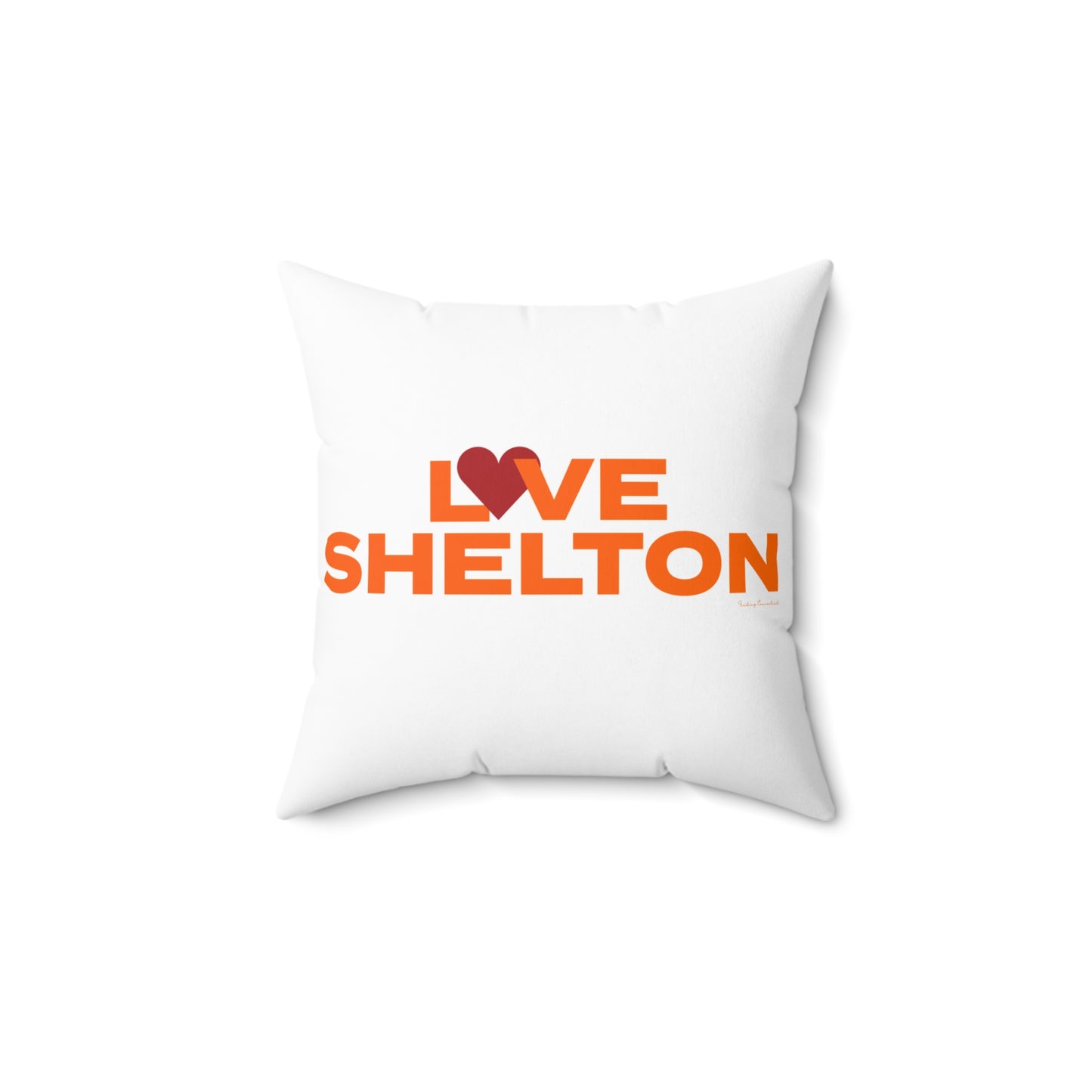 Love Shelton Spun Polyester Square Pillow