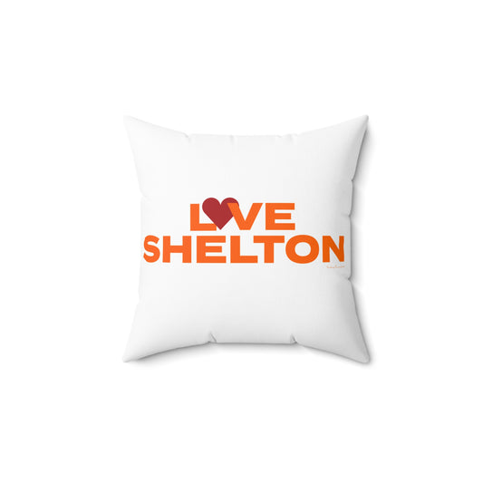 Love Shelton Spun Polyester Square Pillow