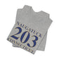 Naugatuck 203 Connecticut Unisex Jersey Short Sleeve Tee